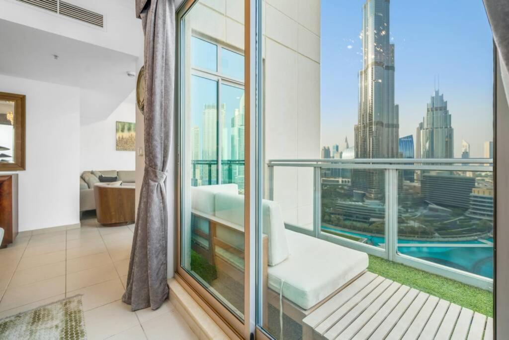 Spectacular Burj & Fountain View - Luxurious 3 Bedrooms & Maids Room - The Residences Dubai Exteriör bild