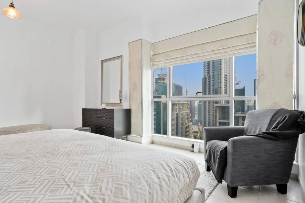 Spectacular Burj & Fountain View - Luxurious 3 Bedrooms & Maids Room - The Residences Dubai Exteriör bild