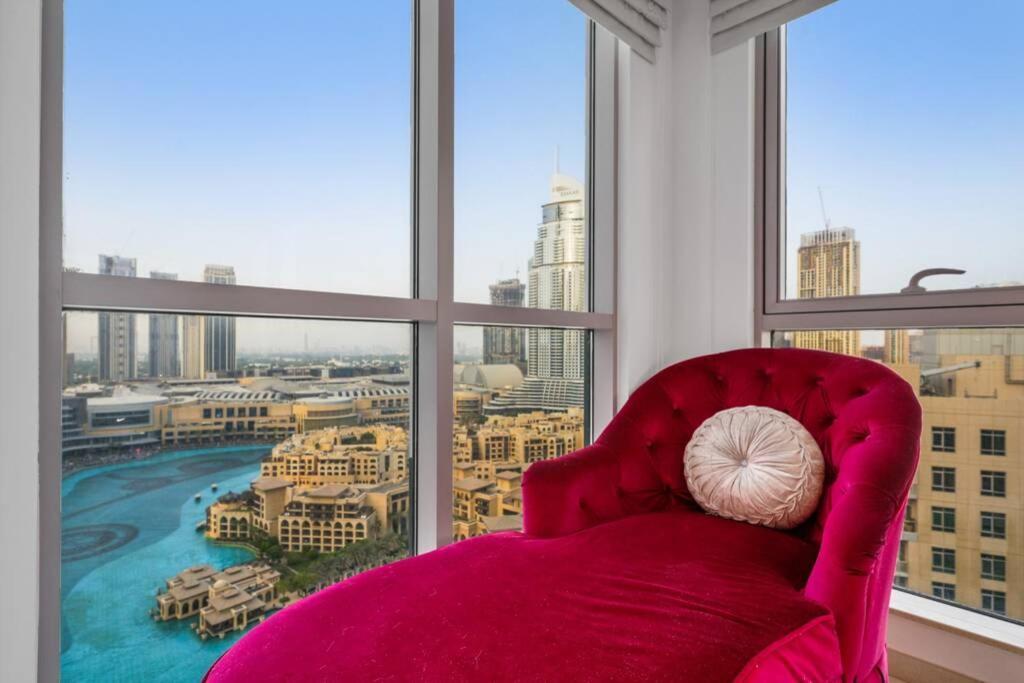 Spectacular Burj & Fountain View - Luxurious 3 Bedrooms & Maids Room - The Residences Dubai Exteriör bild