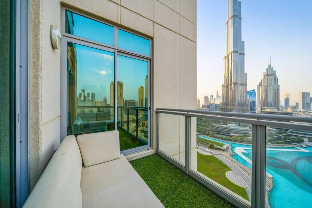Spectacular Burj & Fountain View - Luxurious 3 Bedrooms & Maids Room - The Residences Dubai Exteriör bild