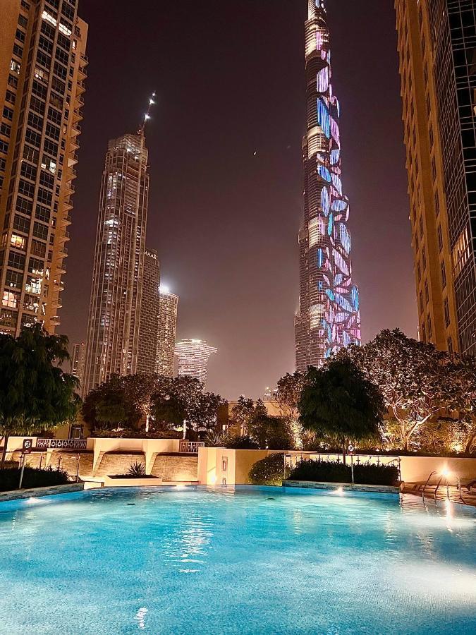 Spectacular Burj & Fountain View - Luxurious 3 Bedrooms & Maids Room - The Residences Dubai Exteriör bild