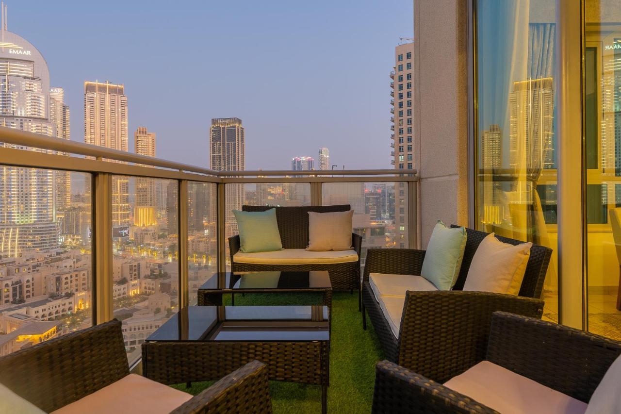 Spectacular Burj & Fountain View - Luxurious 3 Bedrooms & Maids Room - The Residences Dubai Exteriör bild