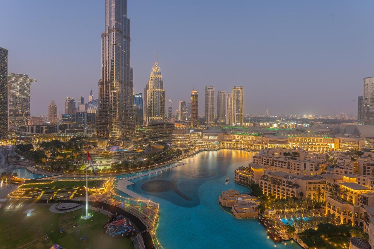 Spectacular Burj & Fountain View - Luxurious 3 Bedrooms & Maids Room - The Residences Dubai Exteriör bild