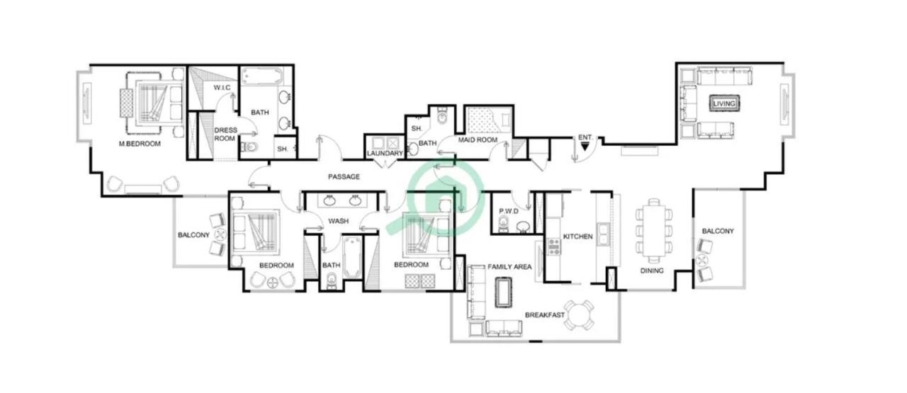 Spectacular Burj & Fountain View - Luxurious 3 Bedrooms & Maids Room - The Residences Dubai Exteriör bild