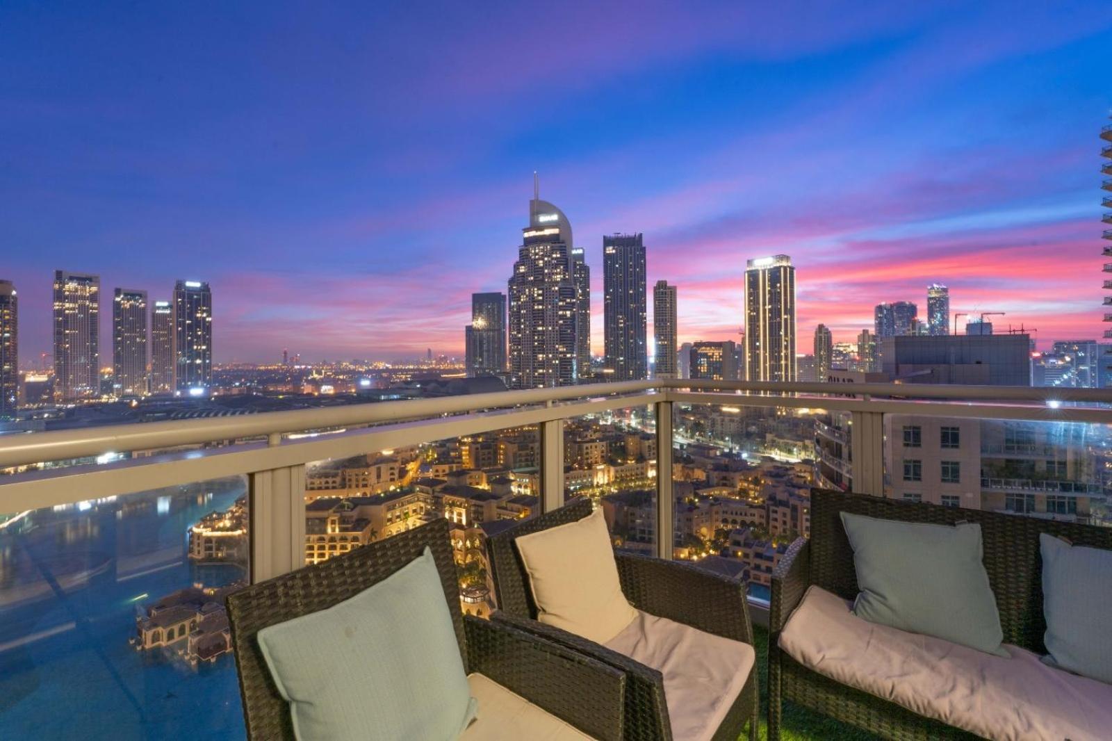 Spectacular Burj & Fountain View - Luxurious 3 Bedrooms & Maids Room - The Residences Dubai Exteriör bild