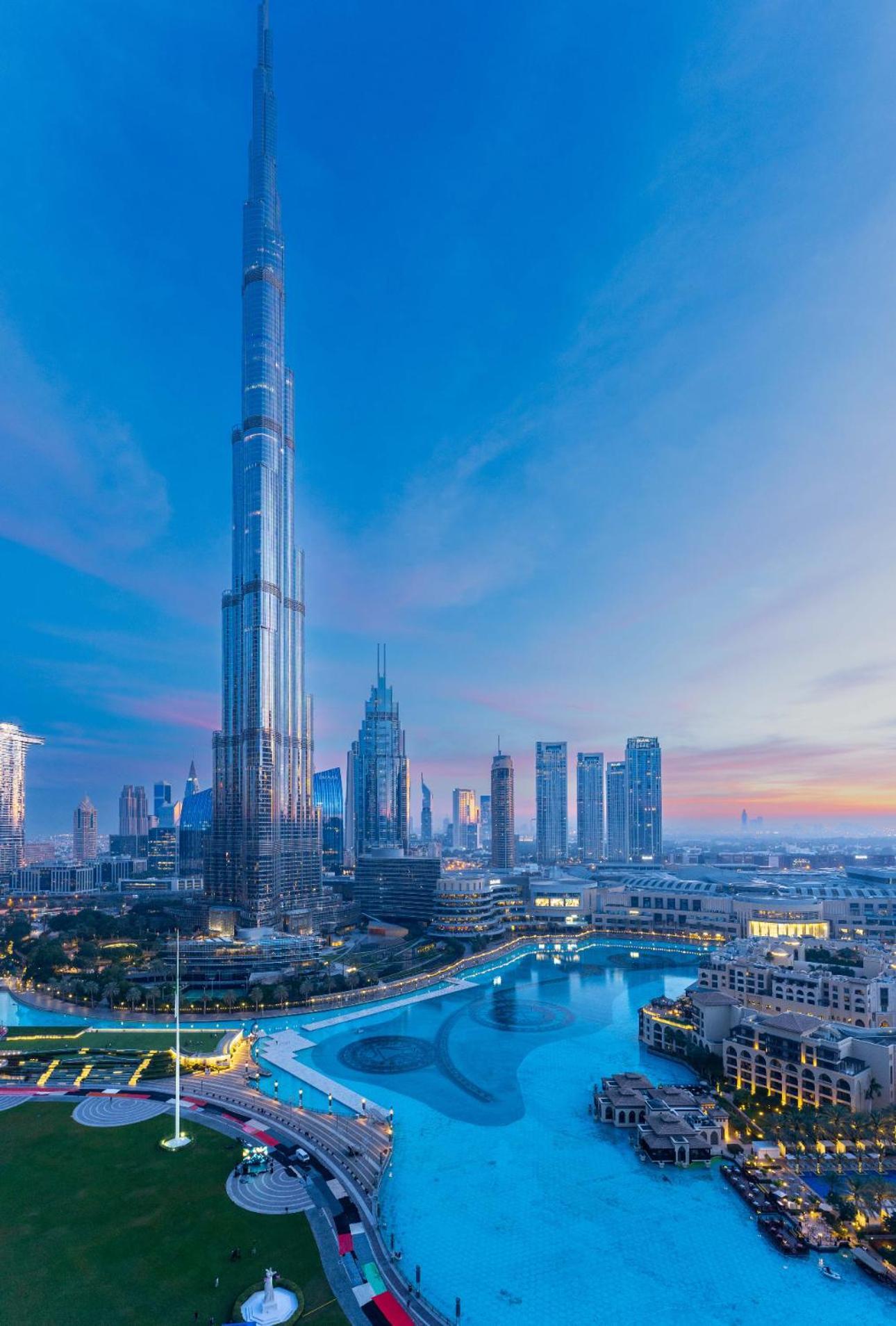 Spectacular Burj & Fountain View - Luxurious 3 Bedrooms & Maids Room - The Residences Dubai Exteriör bild