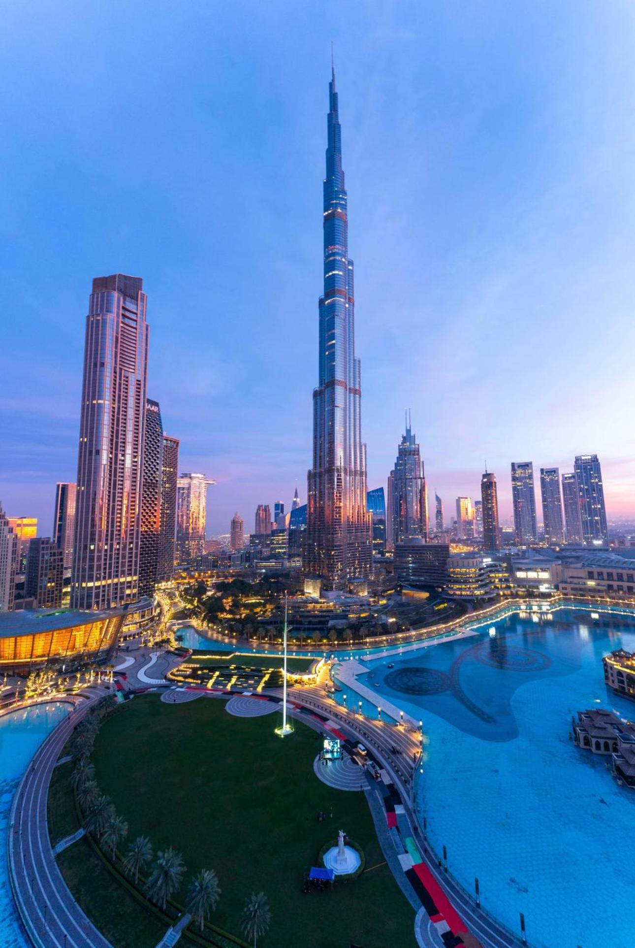 Spectacular Burj & Fountain View - Luxurious 3 Bedrooms & Maids Room - The Residences Dubai Exteriör bild